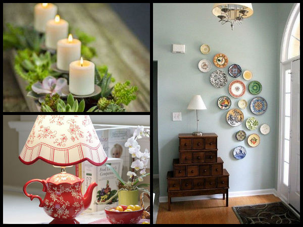 घर की सजावट वाले सामान 