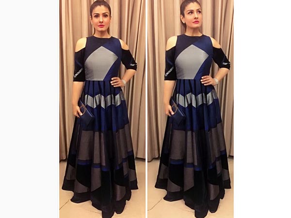 Raveena Tandon Looked Ravishing At The Filmfare Nominations Party