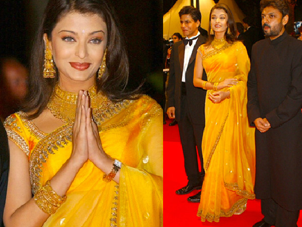  1. साड़ी के साथ इतने गहने भला कौन पहनता है? 