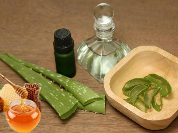 3. शहद और एलोवेरा जैल