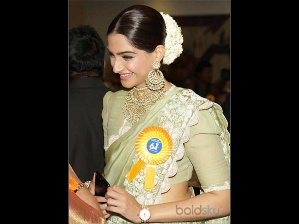 sonam in saree 