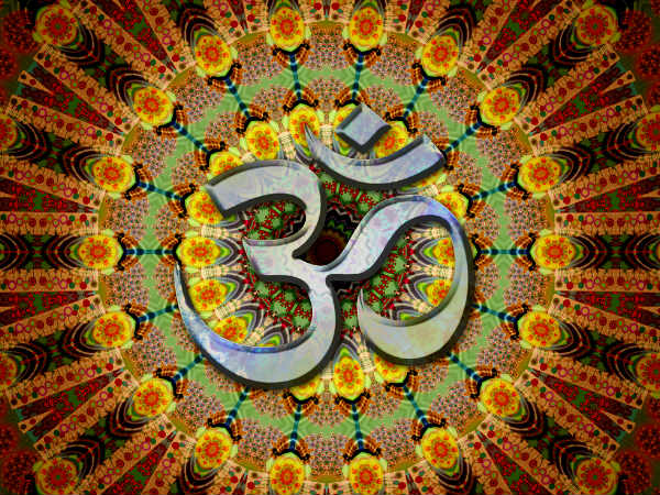 3. ओम का जाप: 