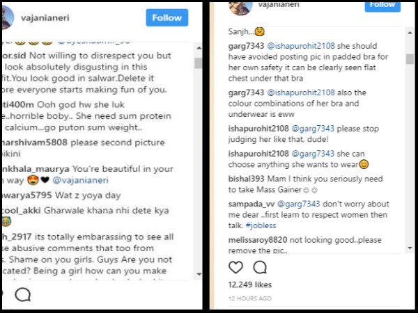  देखिए कैसे कैसे कमेंट किए haters ने 