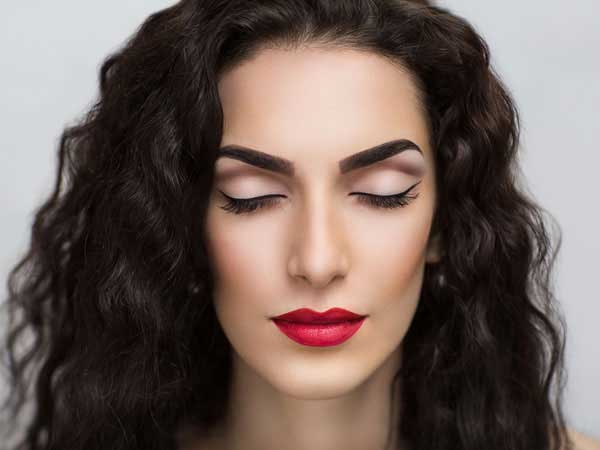 4. ब्रश को मोड़े