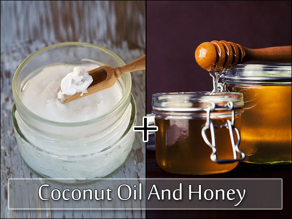 नारियल का तेल और शहद