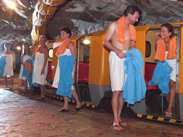 the Gastein Healing Caves