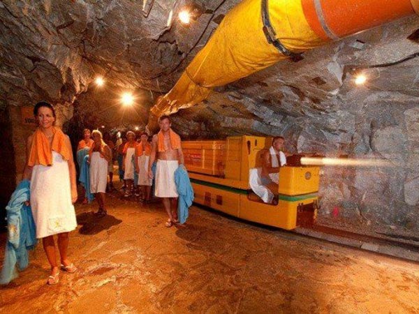 the Gastein Healing Caves