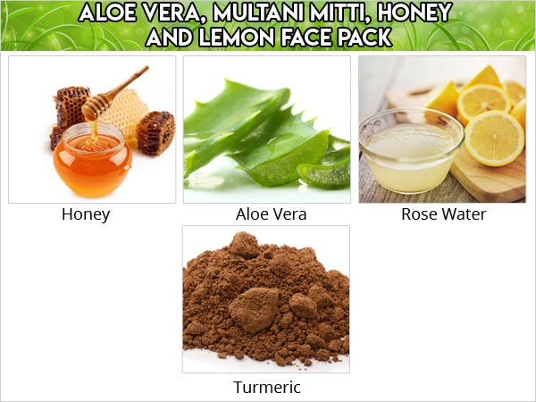 6. एलोवेरा और मुलतानी मिट्टी, (आॅइली स्किन के लिए)