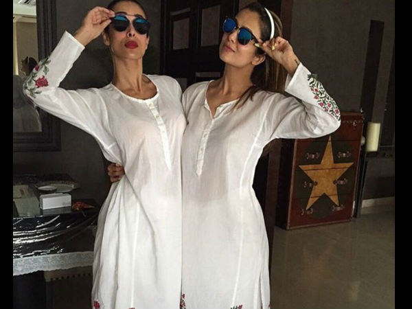 मलाइका और अमृता 