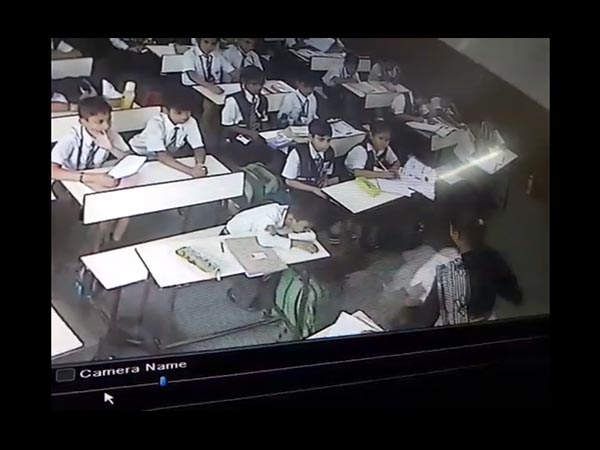 स्कूल प्रशासन ने एक्शन लिया