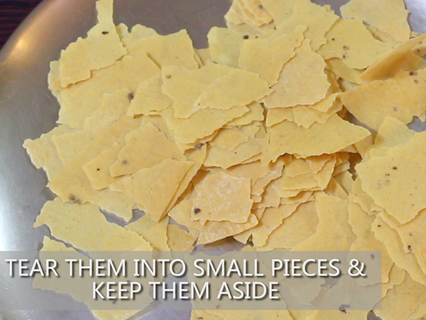 methi papad ki sabzi recipe