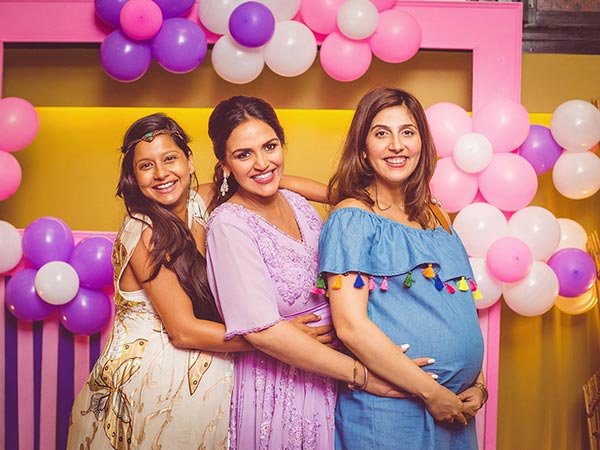 ahana deol orgnized baby shower party