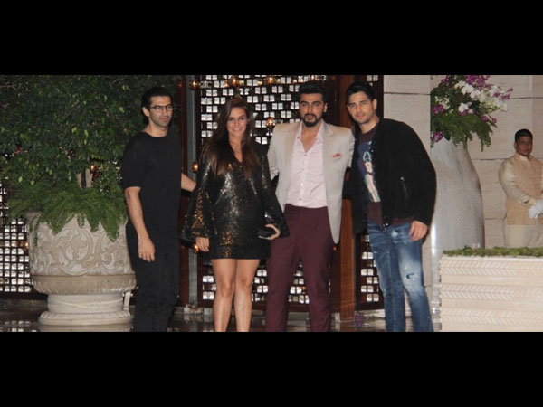 सिद्धार्थ मल्होत्रा, अर्जुन कपूर, आदित्य रॉय कपूर 