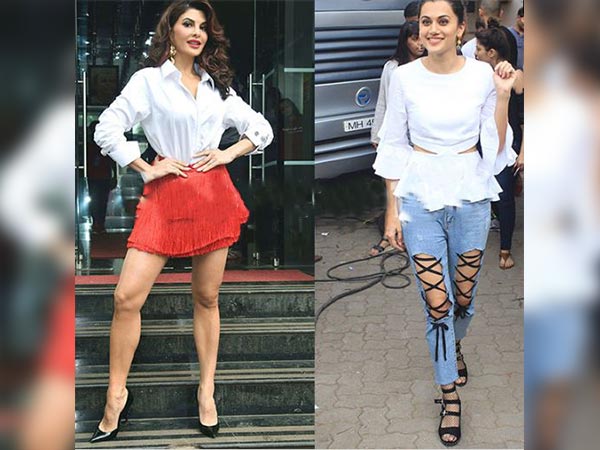 जैकलीन और तापसी 