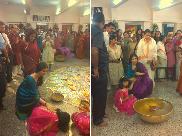 Aishwarya and daughter Aaradhya 