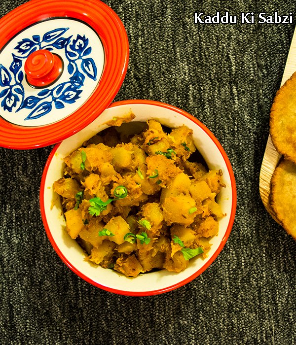 kaddu ki sabzi recipe