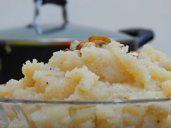 Suji Ka Halwa With Dry Fruits