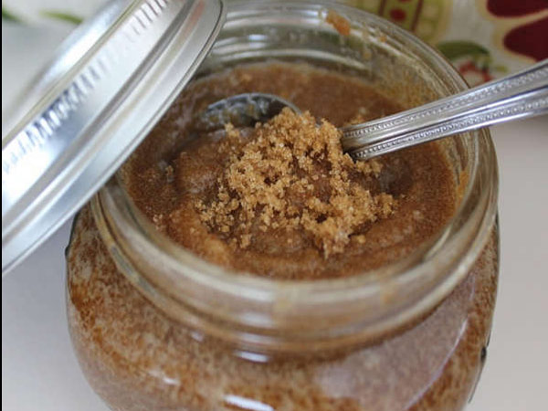 बॉडी सुगर स्‍क्रबिंग