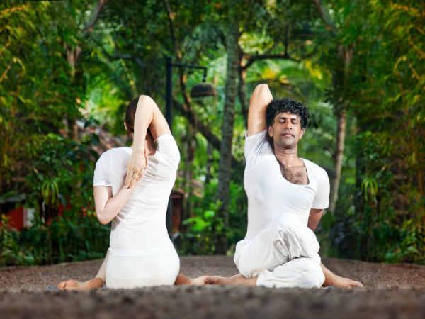 गौमुखासन 