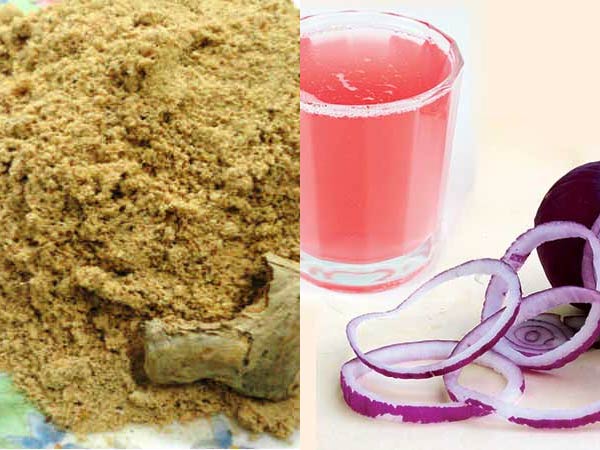 अजवायन और प्याज का रस