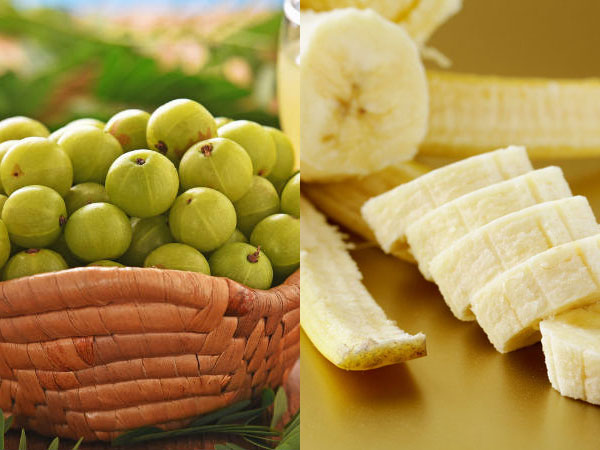 7. केला और आंवला का मास्क 7. केला और आंवला का मास्क