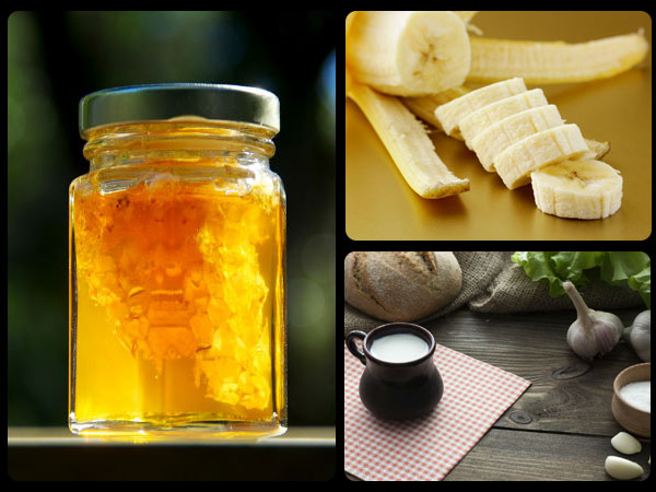 8. केला, शहद और नारियल के दूध का हेयर मास्क 8. केला, शहद और नारियल के दूध का हेयर मास्क