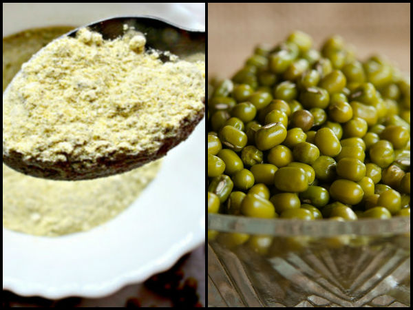 3. मेथी और मूंग दाल पेस्‍ट 