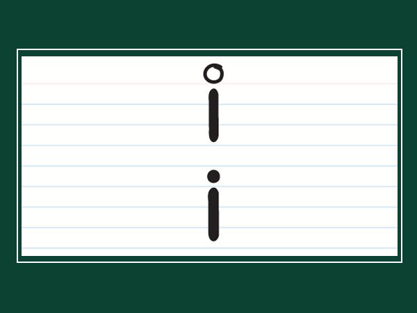 डोटिड ‘i’