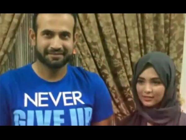 3) इरफ़ान पठान और सबा बेग 