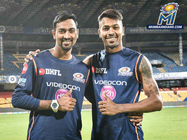 3. Hardik Pandya के साथ Kunal Panya भी बेहतरीन क्रिकेट खेलते थे 