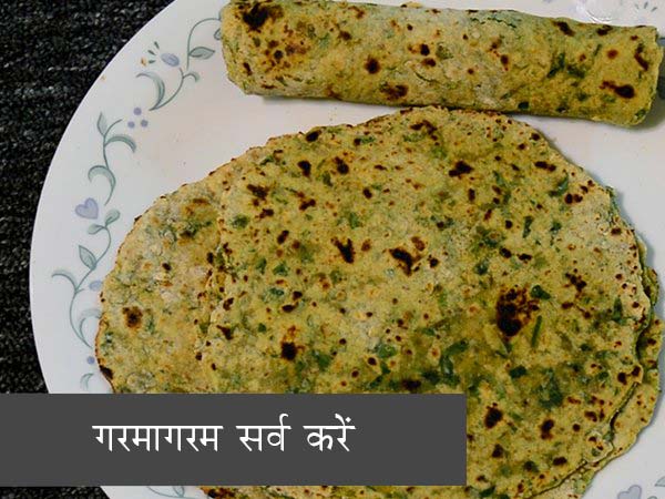 मेथी ओट्स रोटी रेसिपी मेथी ओट्स रोटी रेसिपी