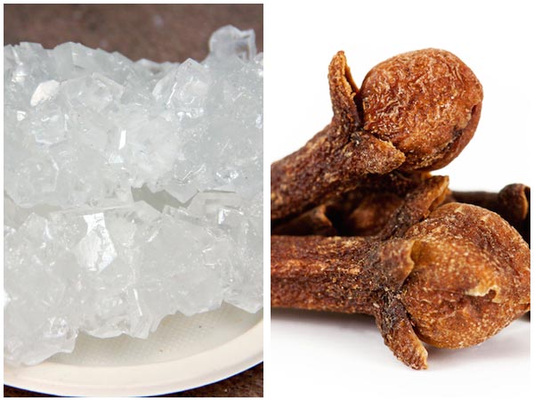 लौंग और मिश्री