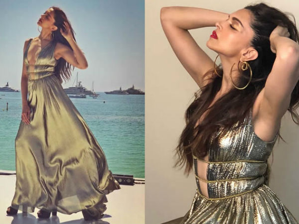 Deepika Padukone goes Dramatic in Pink at Cannes 2018