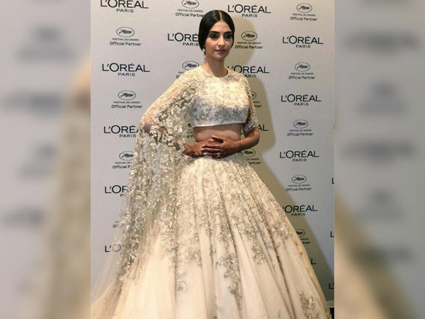 Sonam Kapoor at Cannes 2018