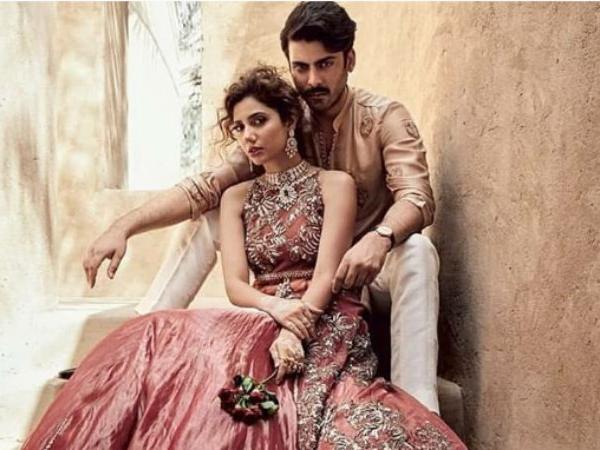 Fawad Khan and Mahira Khan sizzle up magazine cover in bridal wear