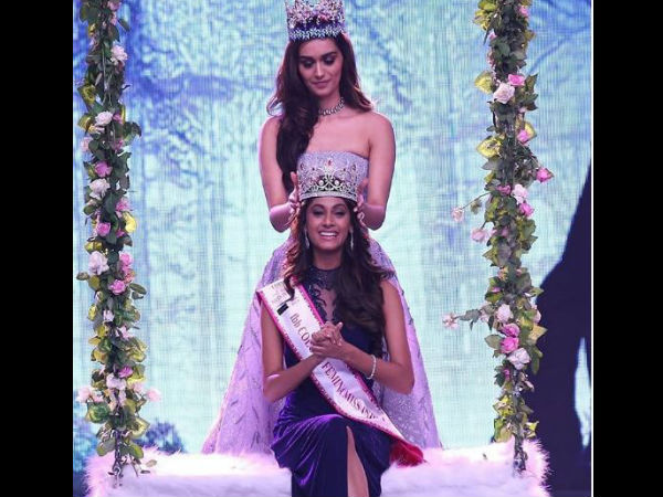 Anukreethy Vas From Tamil Nadu Crowned Miss India 2018