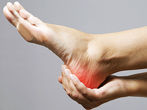 एड़ी में गांठ