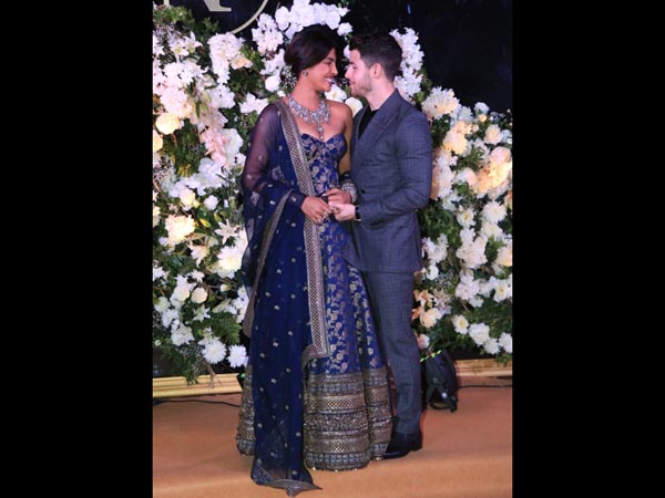 What Priyanka Chopra and Nick Jonas wore to wedding reception in Mumbai
