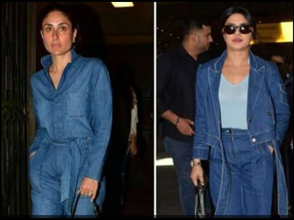 Priyanka, Kareena spotted wearing head-to-toe denim. Who wore it better?