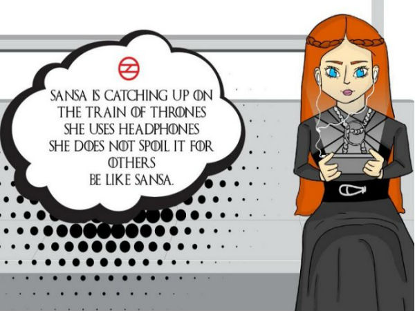 सांसा स्टार्क का शेयर किया एनिमेटेड पोस्‍टर 