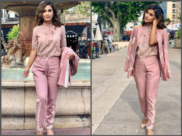 इंटरव्यू के लिए पहनी पिंक ड्रेस