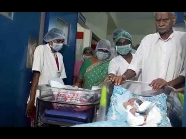 74 साल की उम्र में द‍िया जुड़वा बच्चों को जन्‍म