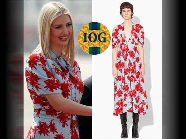ivanka-trump-repeats-floral-dress-worth-rs-1.7-lakh-in-india-tour