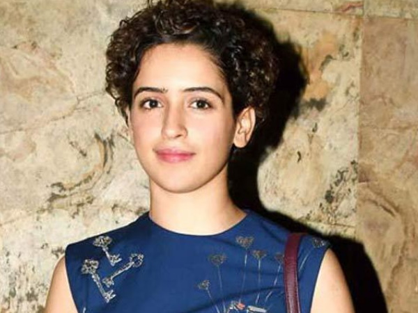 बॉय कट में सान्या मल्होत्रा