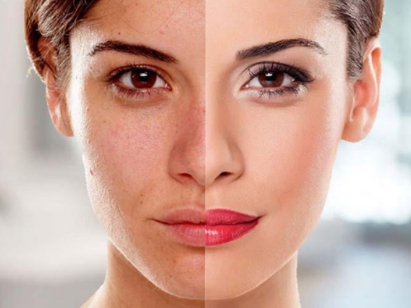 चेहरे के रंग पर असर 