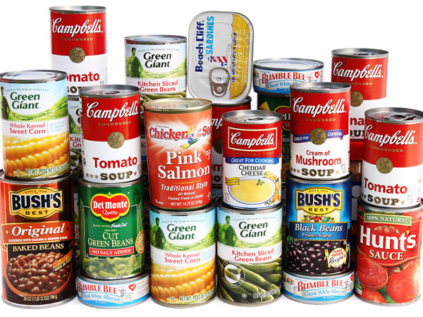 कैन्ड फूड यानी डिब्बाबंद खाना