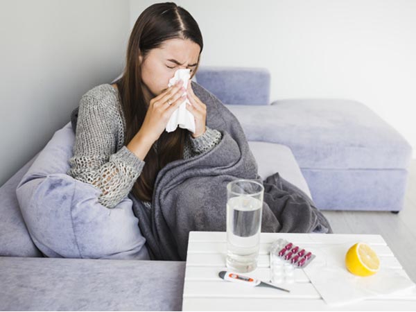 स्‍वाद और गंध को समझ नहीं पाना