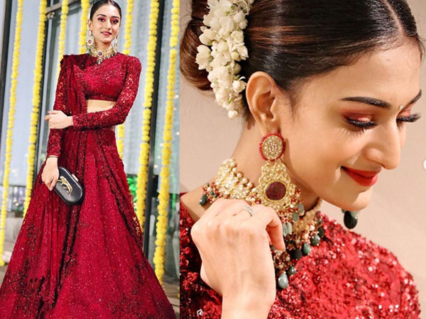 रेड लंहगा