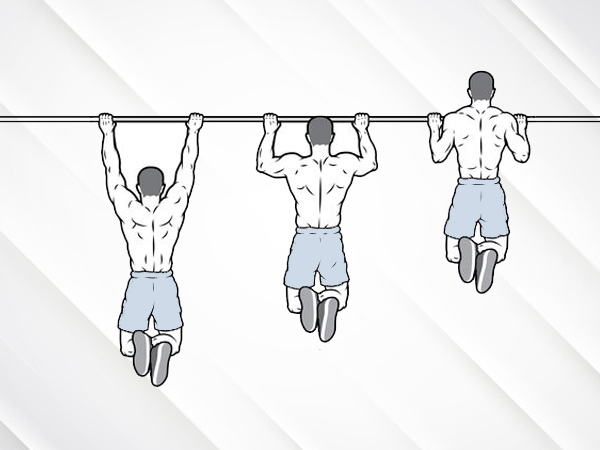 पुल अप्स (Pull-ups) पुल अप्स (Pull-ups)