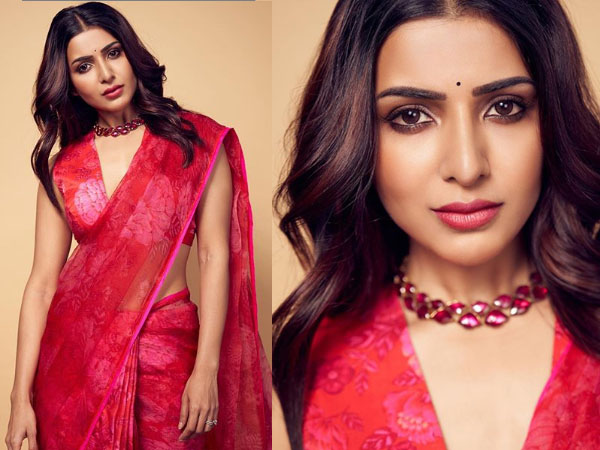 रेड प्रिंट साड़ी रेड प्रिंट साड़ी